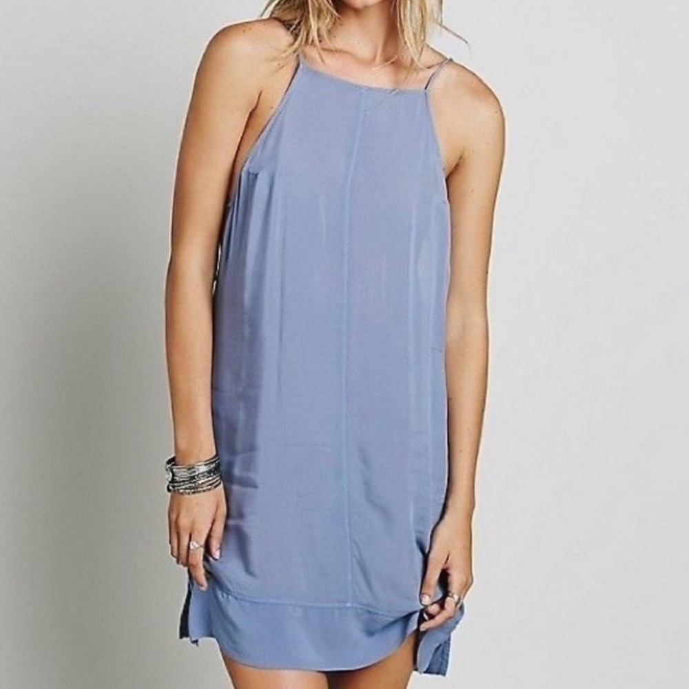 Free People Intimately Side By Side Slip Dress Side Cut Outs Size Medium - Picture 8 of 8